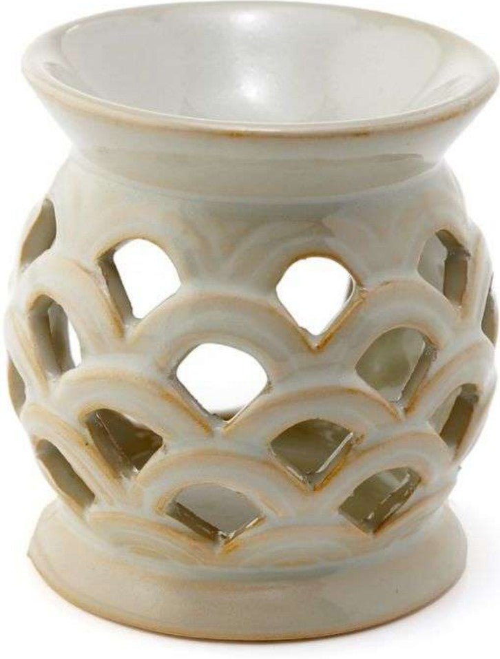 Scalloped oil burner - Simply Candles