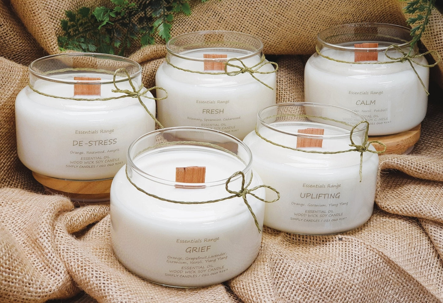 Essential oil candles - Simply Candles