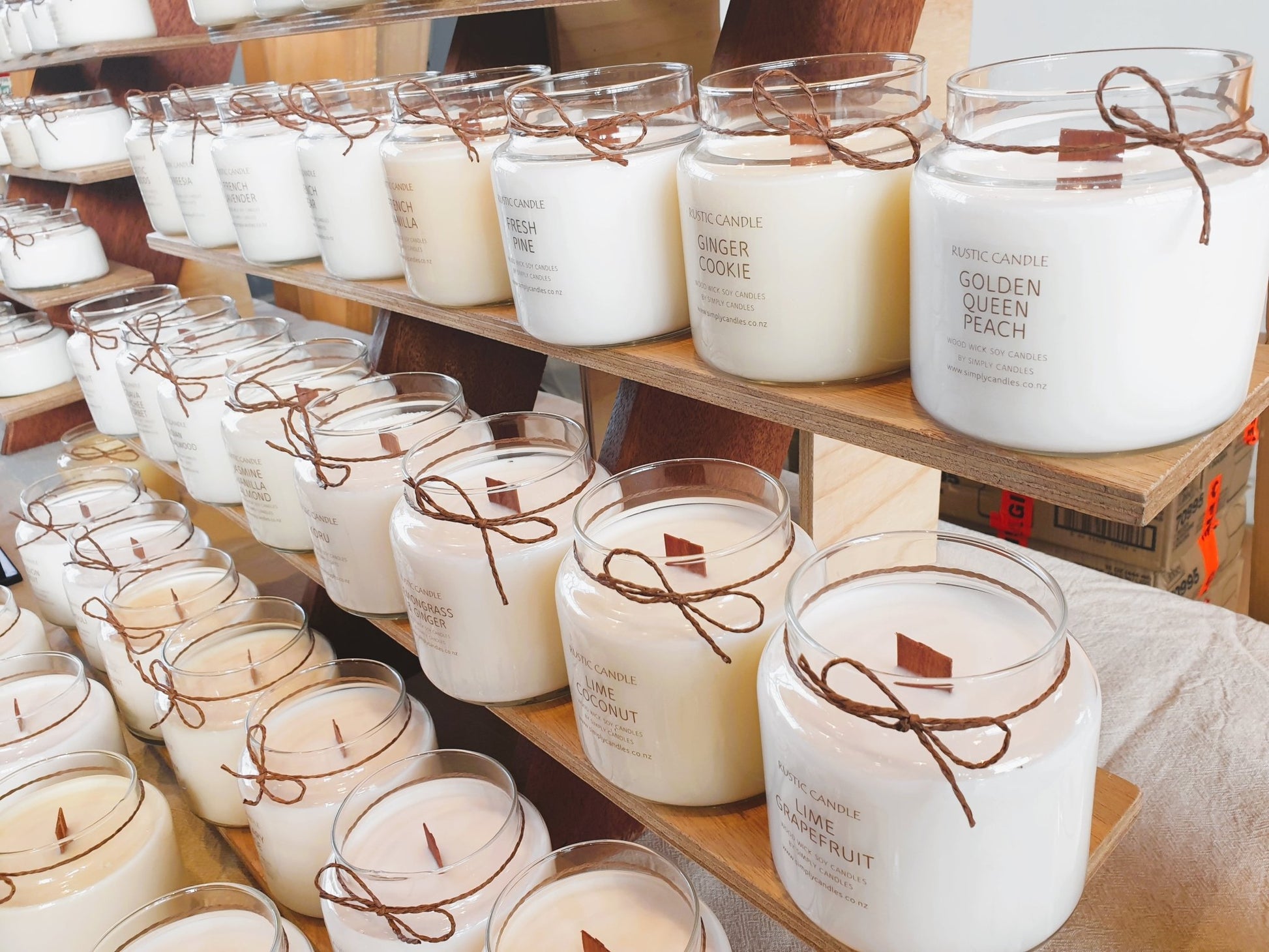 Large candle - Fresh fragrances - Simply Candles