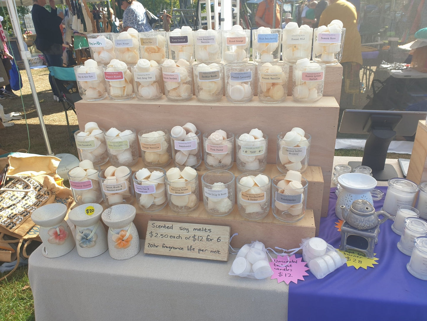 Scented soy melts - pick your own - Simply Candles