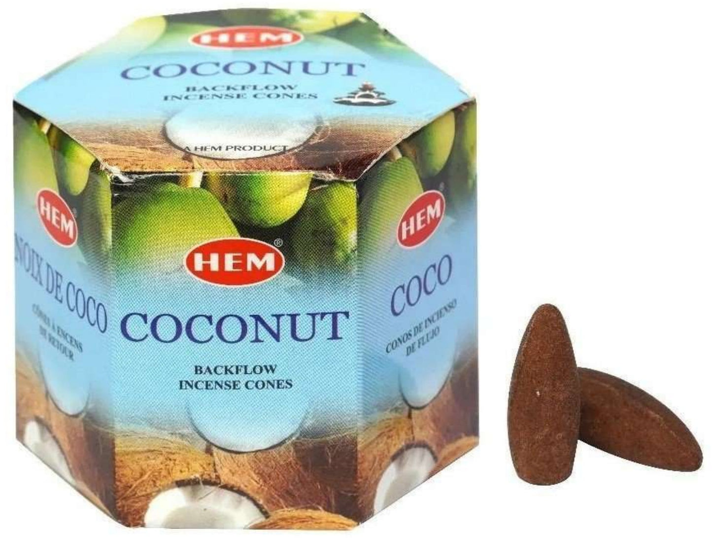 Backflow incense cones