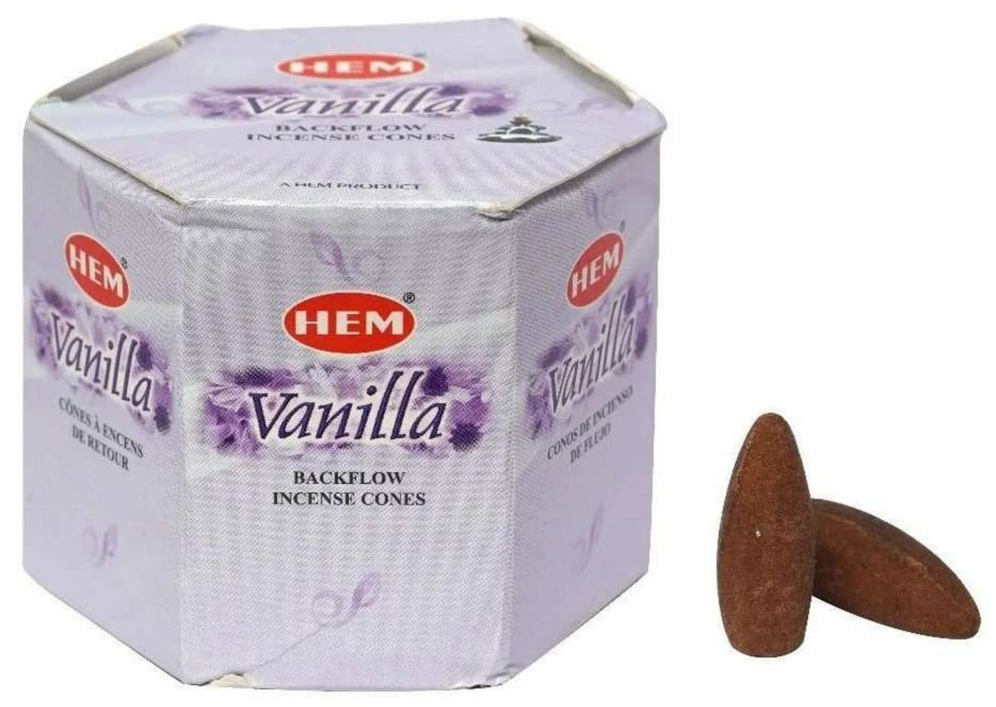 Backflow incense cones