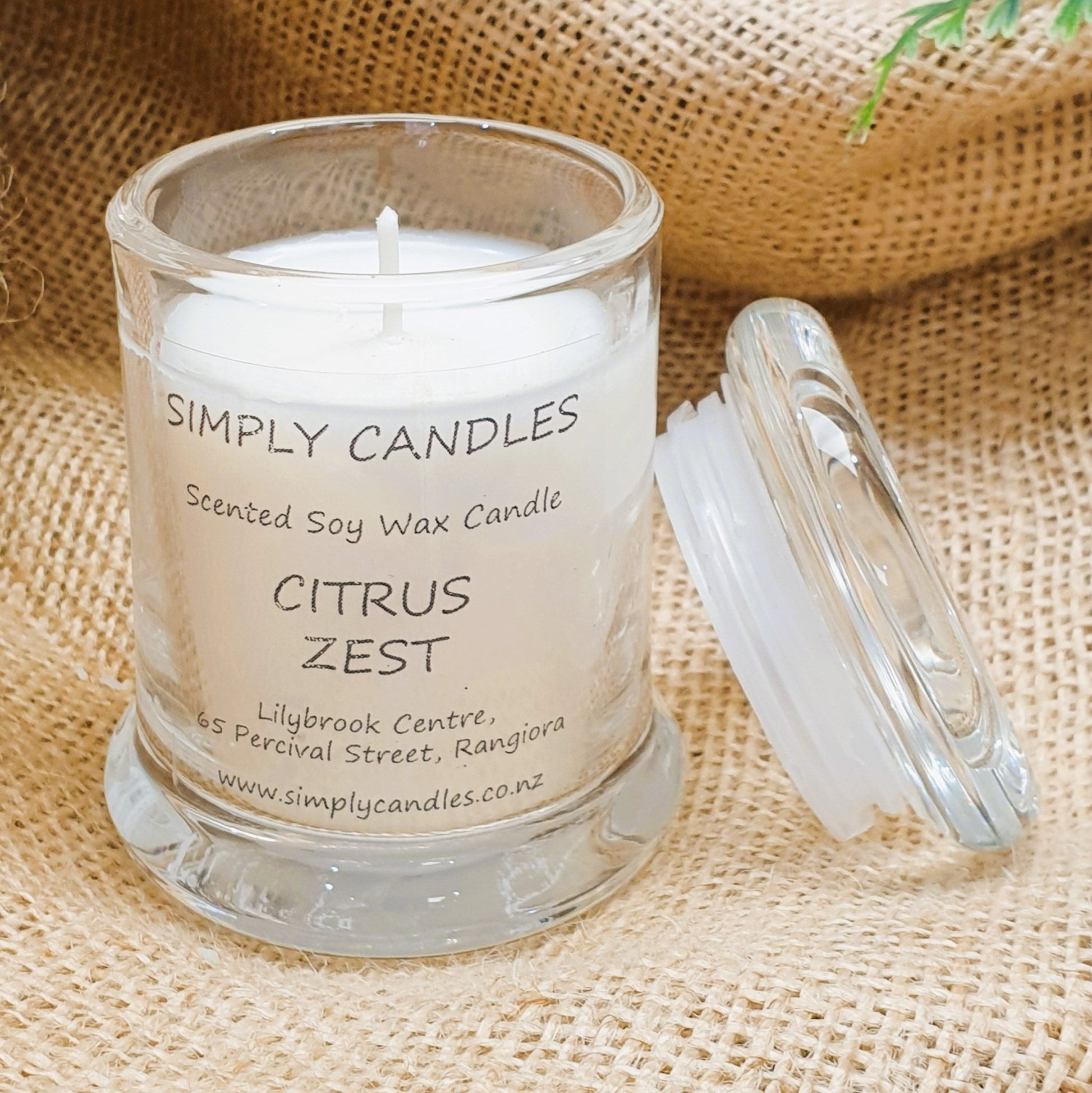 Small metro jar scented candles - Simply Candles